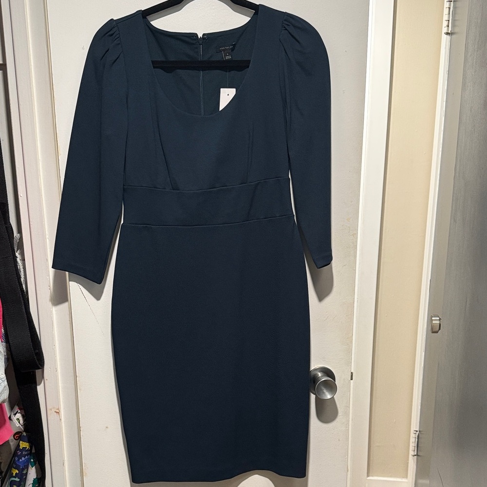 Elegant Navy Blue Dress